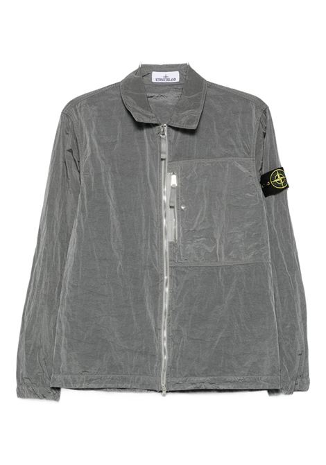 camicia metal uomo grigia STONE ISLAND | K2S15 1200031 S0019V006B